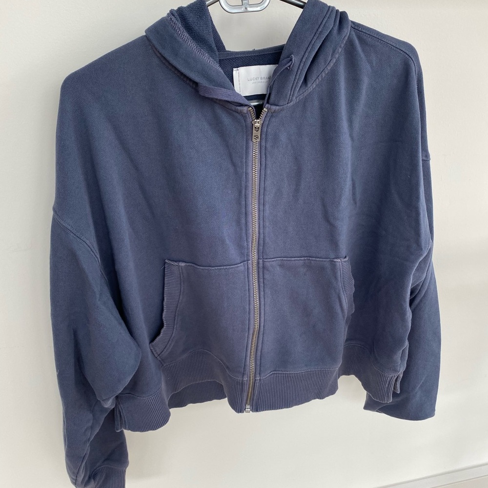 Lucky brand set: cardigan + shorts